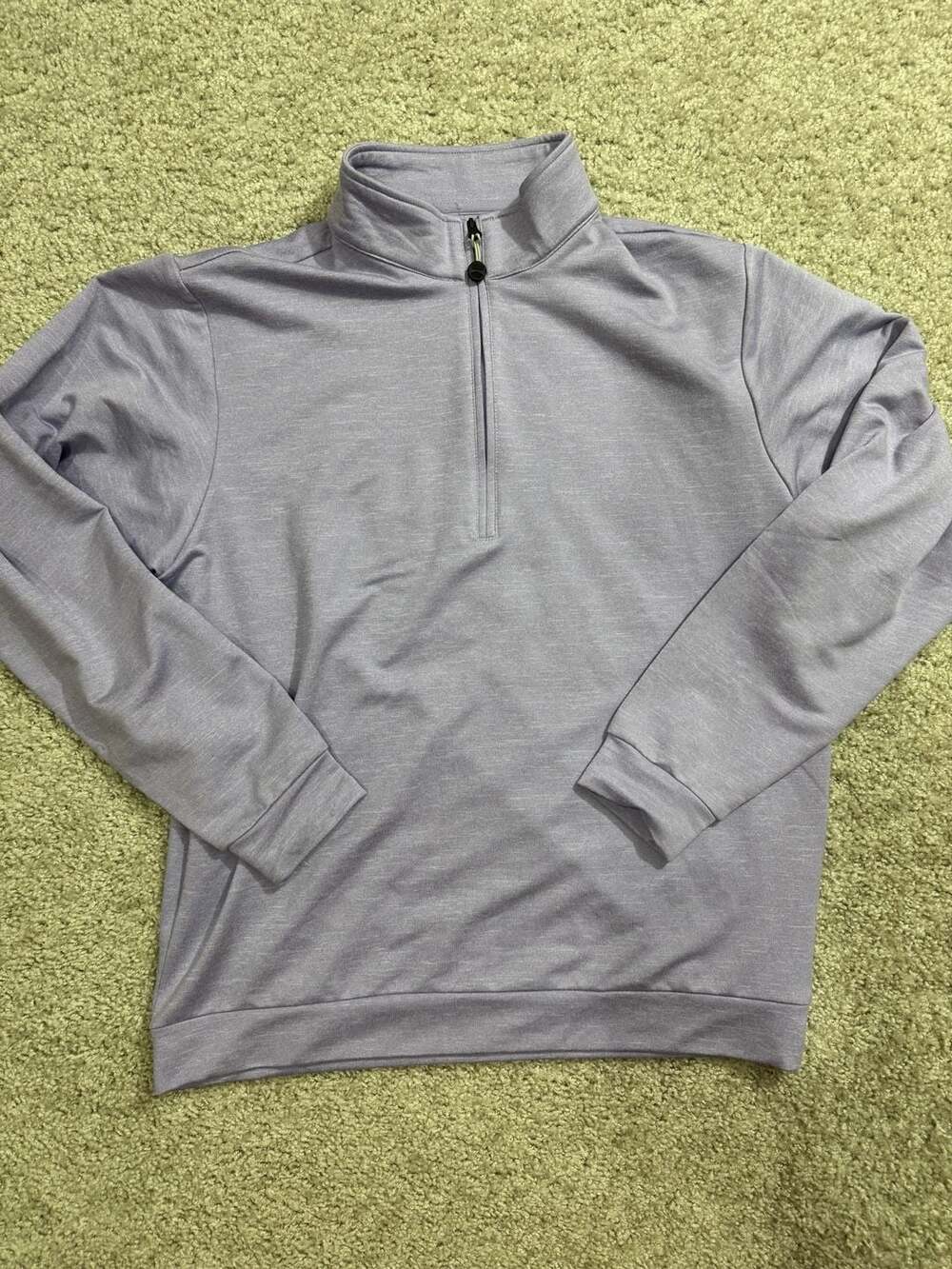 Sun Mountain Men's Thermal 1/4 Zip Pullover Lavender Heather
